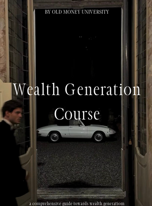 Wealth Generation Course
